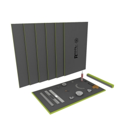 Linear Drain Shower System